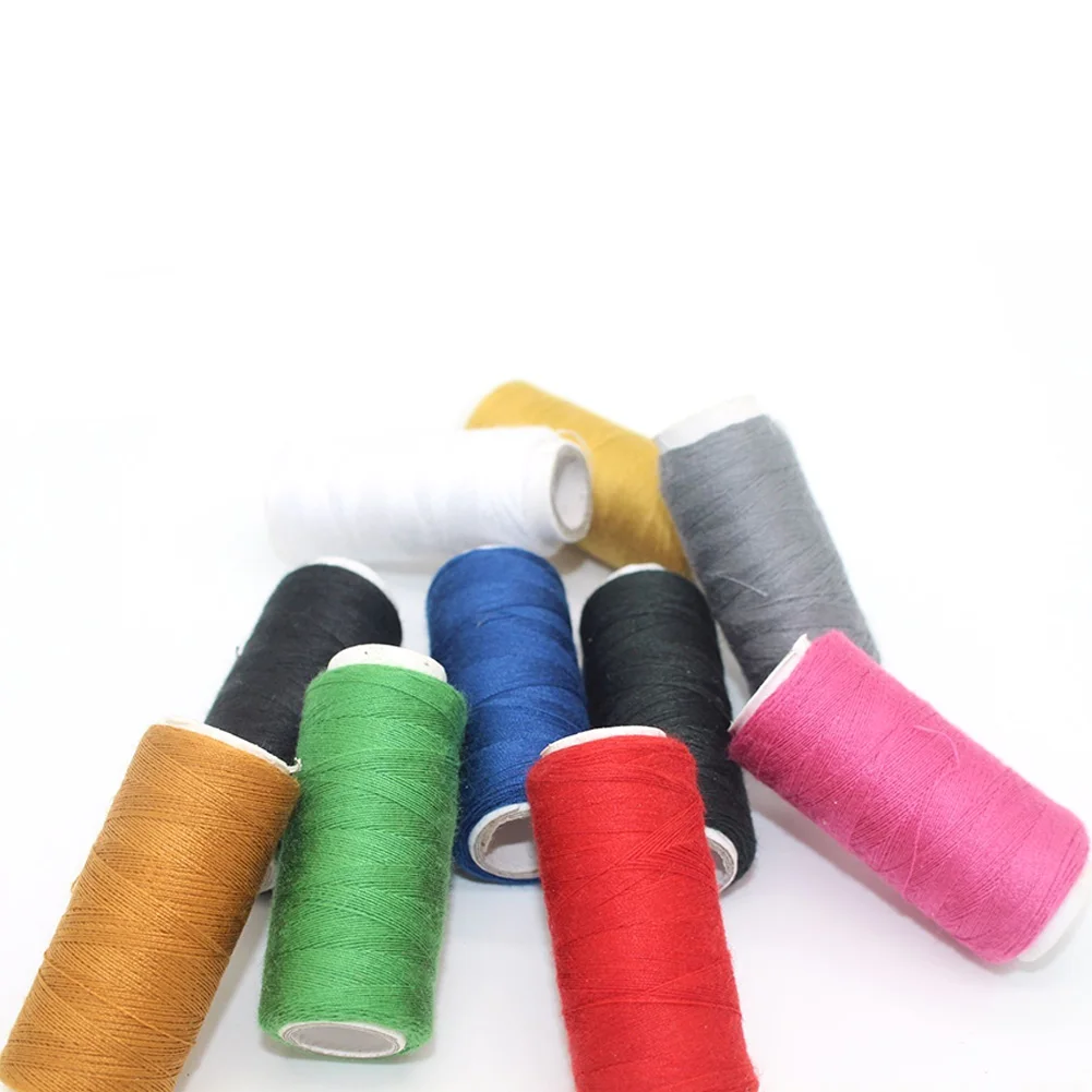 10 катушек швейная нить для дома строчка прочная универсальная профессиональная