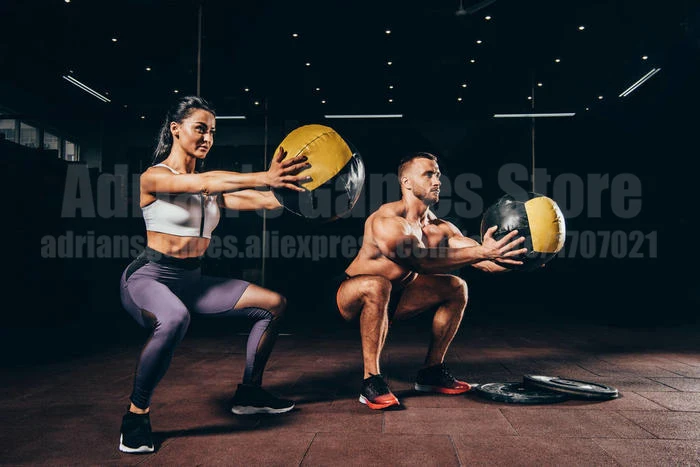 35см Кроссфит Медицинский Мяч Medicine Ball Пустые Медицина Мяч Настенные Шары Упражнение Гиря Фитнес-Здание Мышц ГИМНАСТИЧЕСКИЙ ЗАЛ