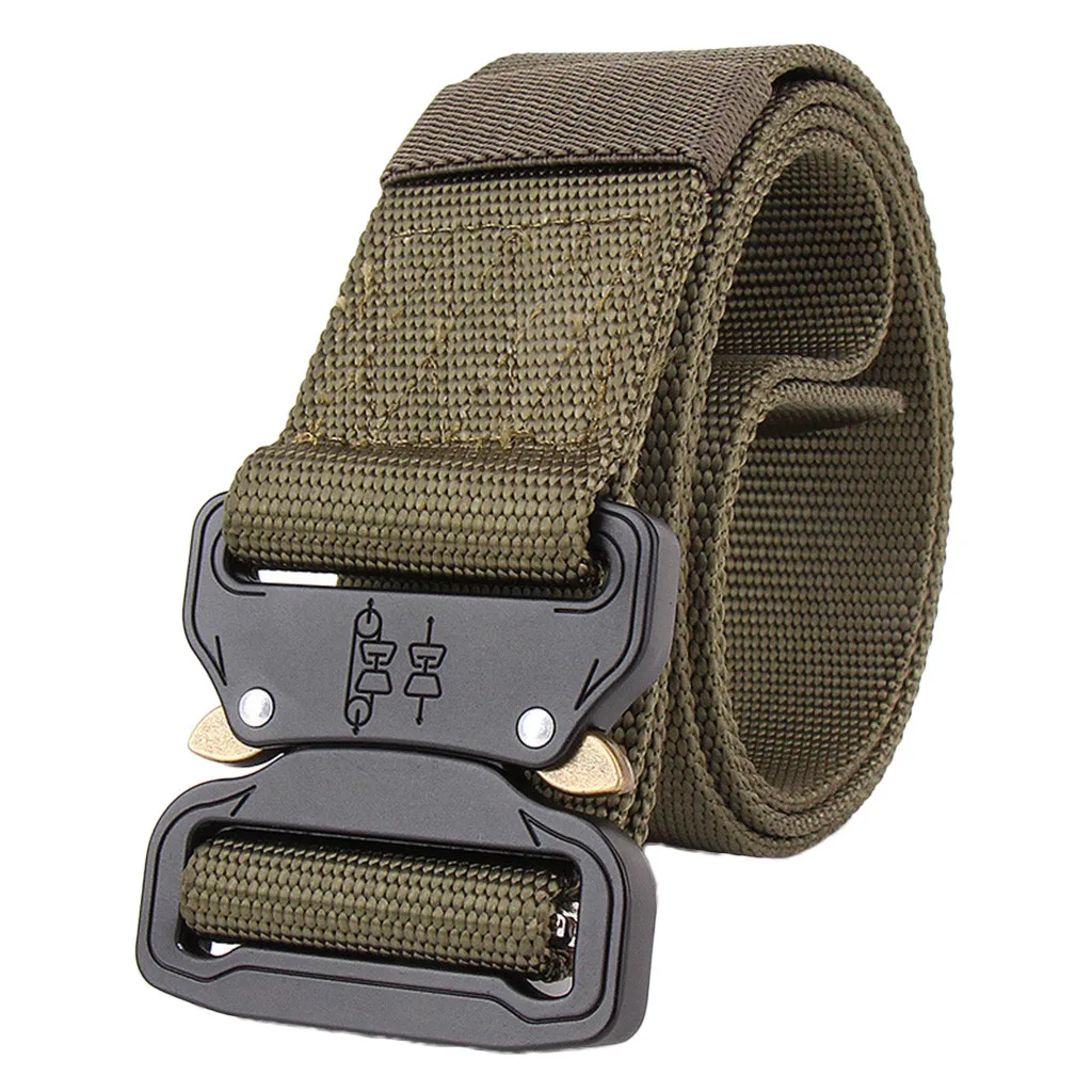 Хит мужской тактический ремень нейлоновый в стиле милитари для женщин и мужчин