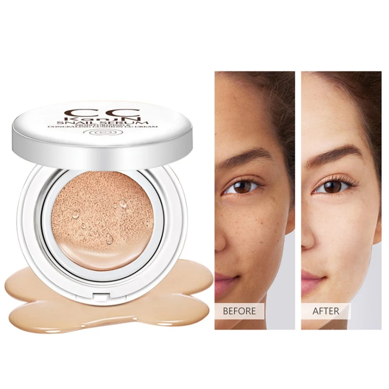 Экстракт улитки Cc крем увлажняющий чехол дефекты даже цвет кожи маскирующий