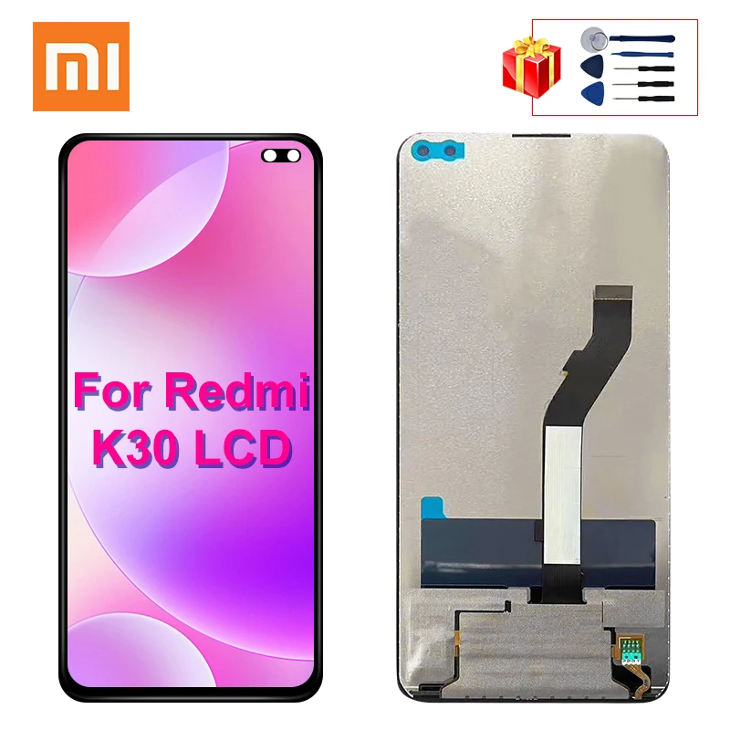 ЖК дисплей Super AMOLED для Xiaomi Redmi K30 сенсорный экран с дигитайзером в сборе сменные