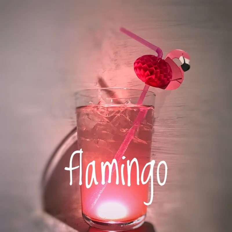 25 шт. Гавайский тропический зонтик Фламинго ананас одноразовые Коктейльные