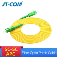 sc sc singlemode fiber optic patch cable sc apc sm 2 0mm 3 0mm 9125um ftth fiber patch cord optical fiber jumper 3m 5m 10m 30m