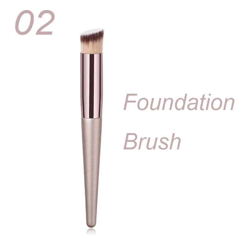 1 шт. Профессиональная Кисть для макияжа с деревянной ручкой лица основы бровей