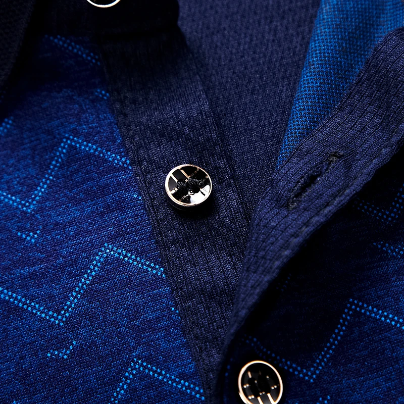 

2021 Brand Casual Stripedfitness Winter Thick Warm Polo Shirt Men Poloshirt Jersey Mens Polos Tee Shirts Dress Fashions 02117