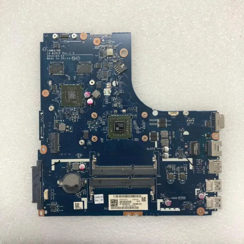 Для материнской платы ноутбука Lenovo LA-B291P ZAWBB w/B50-45 R5 M230 100% teste ok FRU:5B20F86208 5B20F86204 5B20F86207 |
