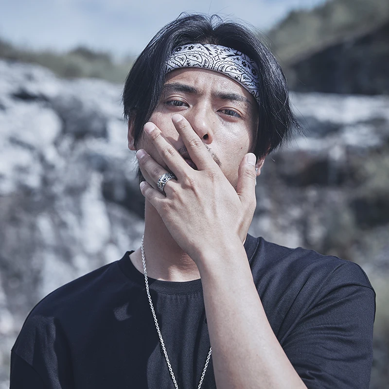 BALMORA 925 Стерлинговое серебро панк Цирконий открытые штабелируемые кольца для