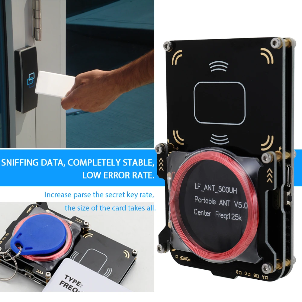 

NFC RFID кардридер Proxmark3, копировальный аппарат, сменная карта MFOC, клон карт, взлом, открытым исходным кодом, встроенная высокочастотная антенна