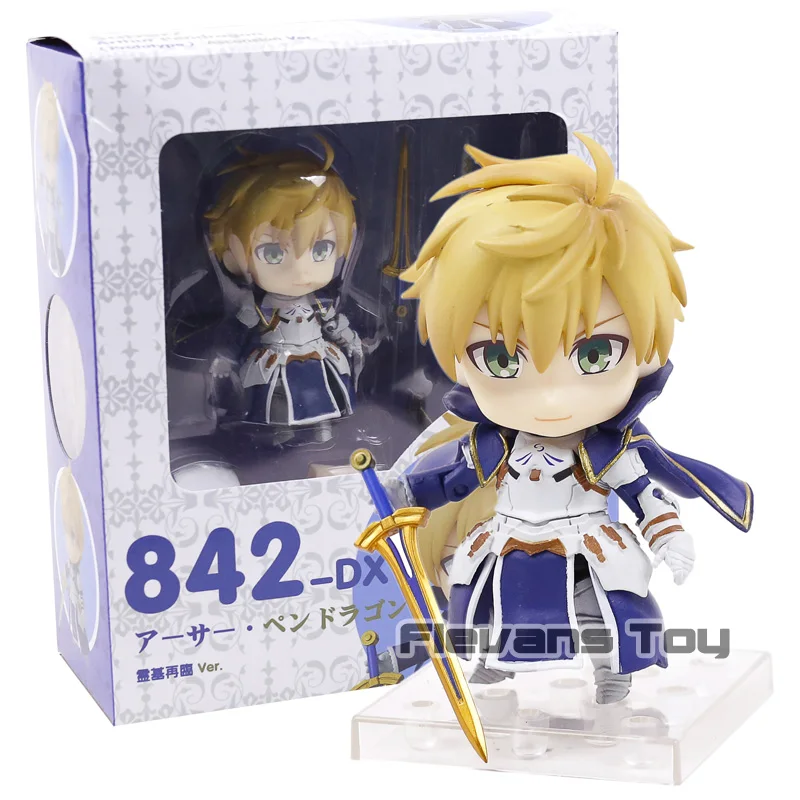 842DX box Nendoroid 842 DX Fate/прототип Arthur Pendragon ПВХ фигурка Коллекционная модель игрушки - Цвет: 842DX box