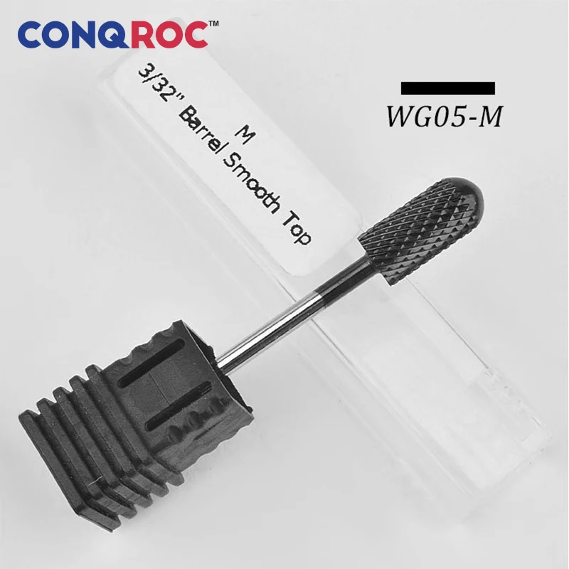 5 штук черного карбида фрез для маникюра/педикюра Набор снятия гель-лака грубой