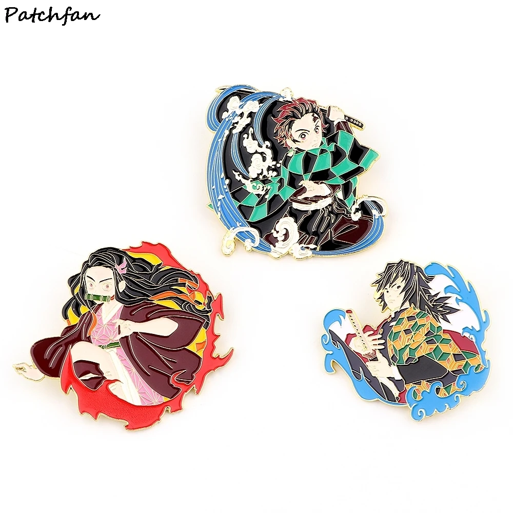 

20pcs/lot AD842 Anime Enamel Pin Accessory Medal Brooch Backpack Decorate Unique Jewelry Gift