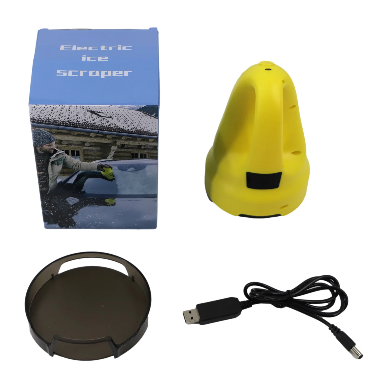 

USB Car Ice Scraper Electric Heated Snow Removal Windshield Glass Defrost Clean Tools Auto Car Window Windshield Car ice scraper