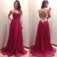 graduation kleider sexy burgundy evening gown long sweetheart see through lace vestido de noche buyers show homecoming dresses