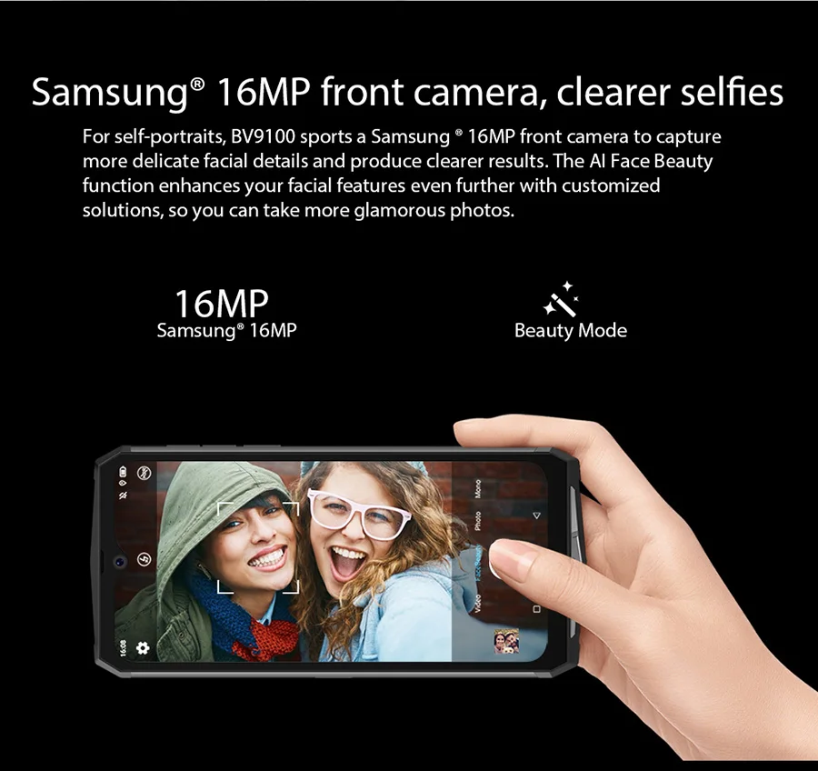 Мобильный телефон Blackview BV9100, 4 ГБ, 64 ГБ, экран 6,3 дюйма, Восьмиядерный Android 9,0, 16 Мп, быстрая зарядка, 13000 мАч, OTG, NFC, смартфон