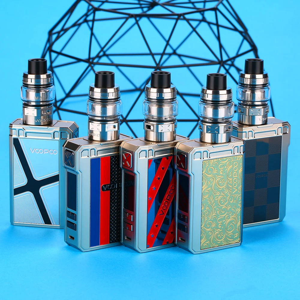 Оригинальный набор VOOPOO Alpha Zip с боксмодом 180 Вт баком Maat и чипом GENE.Fit Voopoo MOD vs Drag 2/