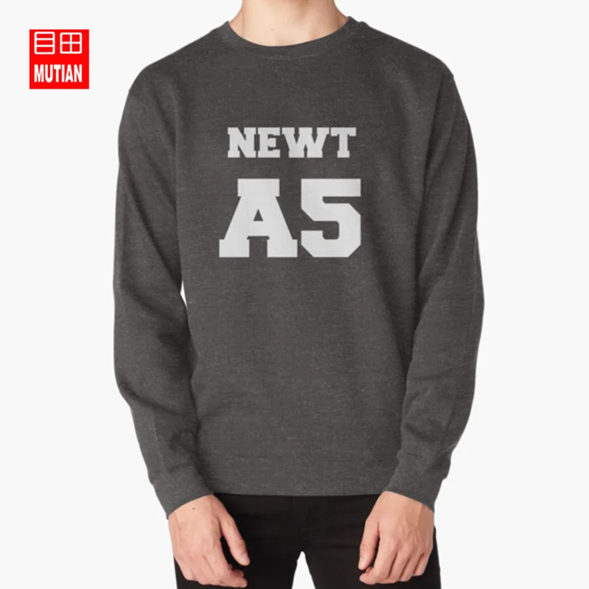 darkgrey-sweatshirt Новинка, А5, толстовки, кофты, бегущий лабиринт, Ньют, А5, клей, Джеймс дэшнер, Ньют, А5, ТМР, Томас Броуди, Сангстер, Скорч - Цвет: darkgrey-sweatshirt
