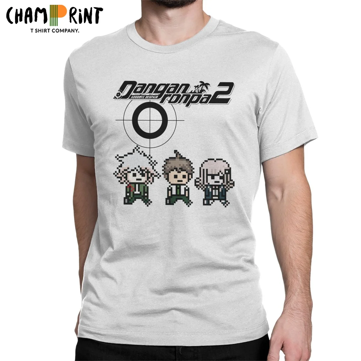 

Мужская футболка с коротким рукавом и круглым вырезом, из натурального хлопка