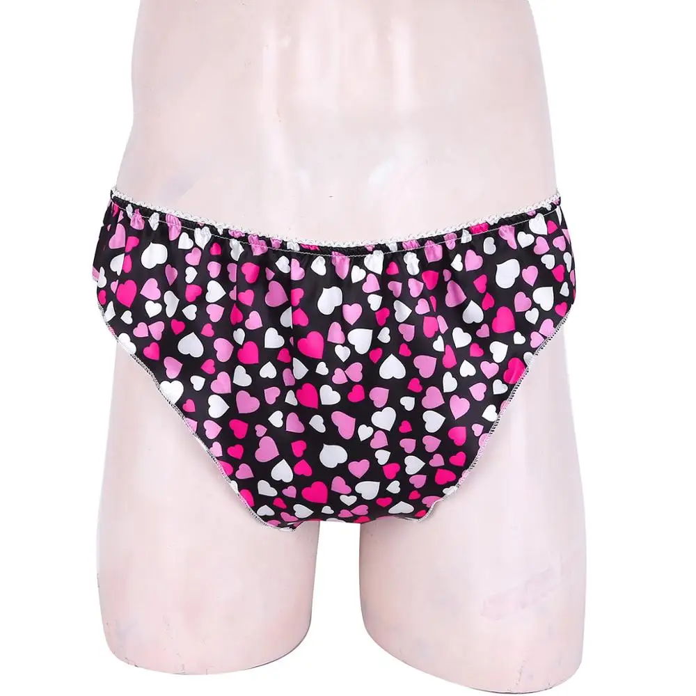 FEESHOW сексуальное женское белье для геев мужское нижнее блестящее мягкое атласное