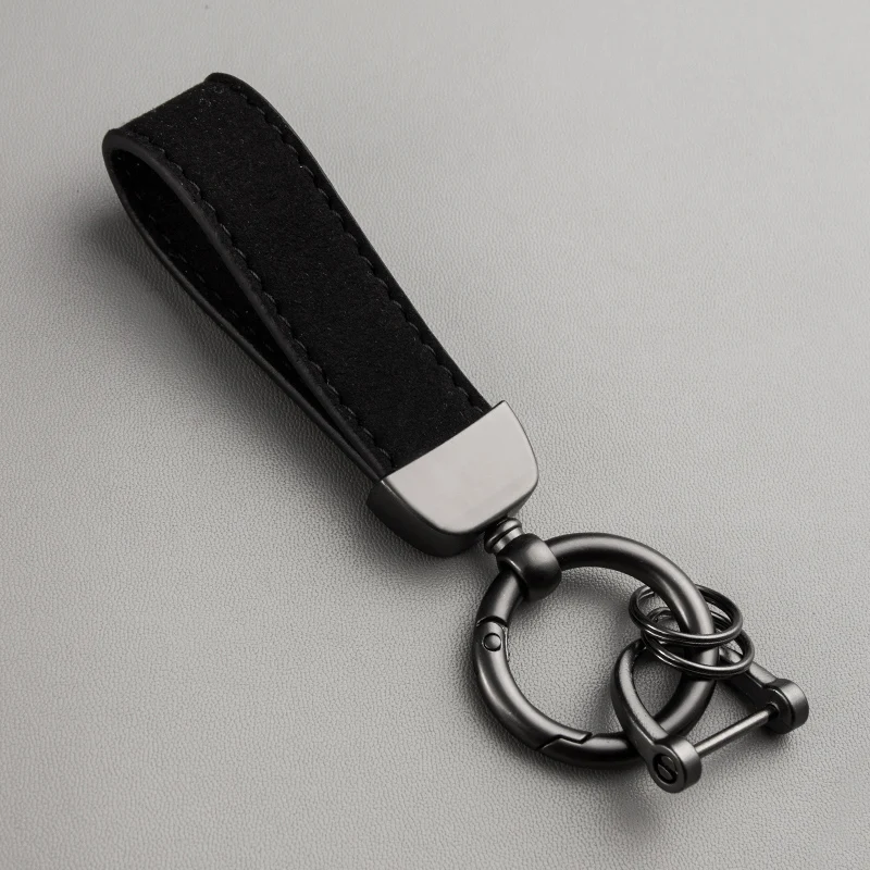 

Simple hand strap key ring pendant creative car chain key ring ring net red male and female INS couple a pair of ornaments
