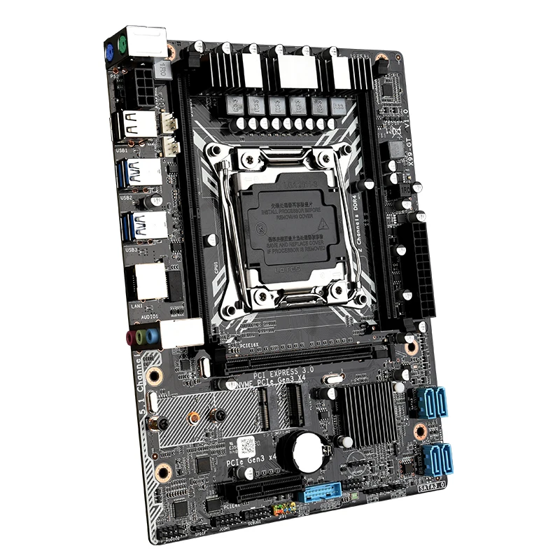 Игровая материнская плата X99 Lga2011 DDR4 ECC для настольного ПК Xeon E5 2620 V3 V4 2678 LGA 2011 M.2 NVME