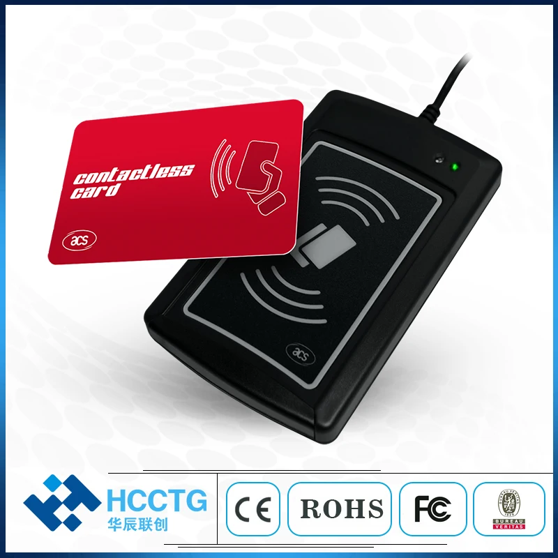 

Low Cost ISO 14443 Type A & B USB UID Contactless Smart Card Reader ACR1281U-C2