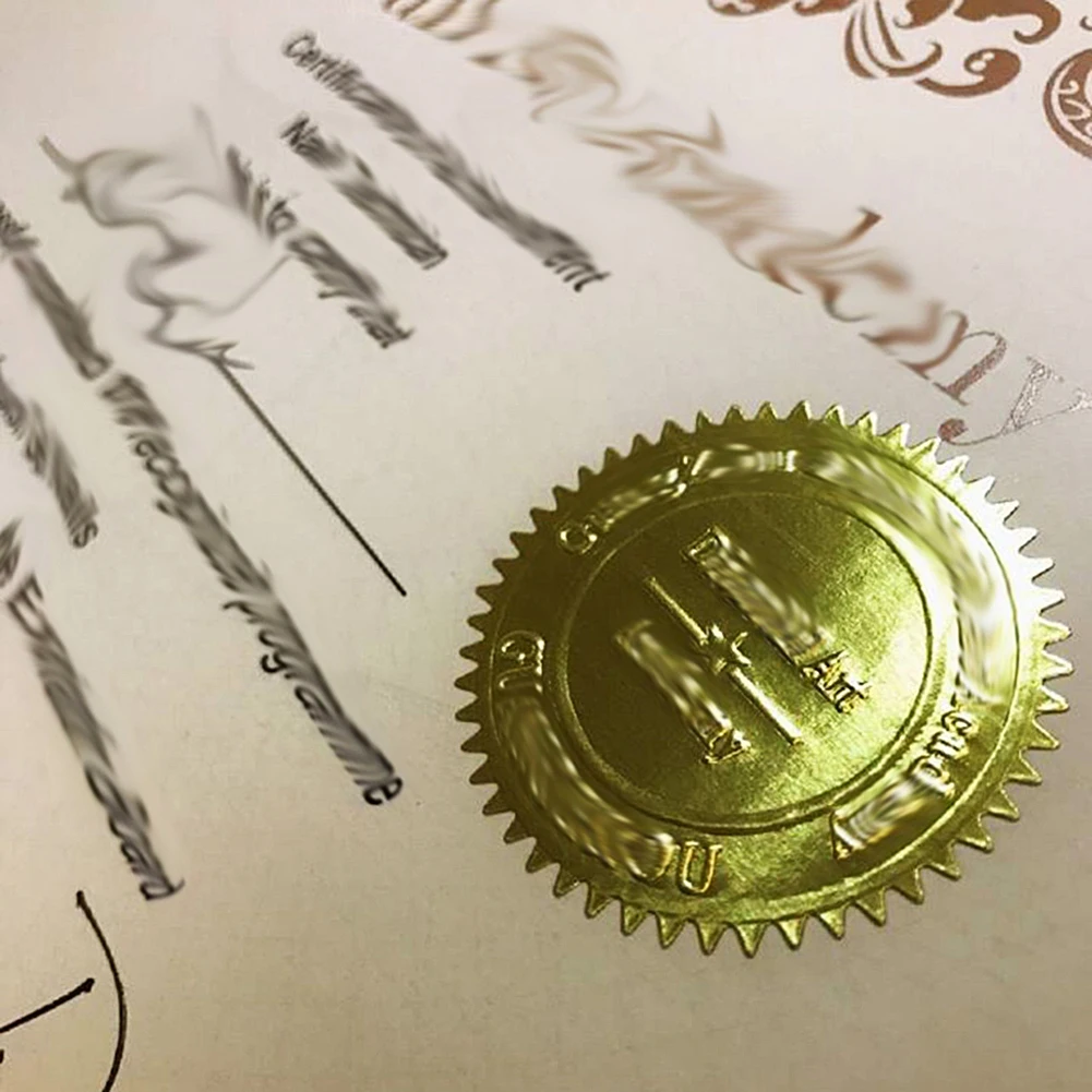 100 шт. клейкая этикетка настроить устройство для тиснения Печать полимерные