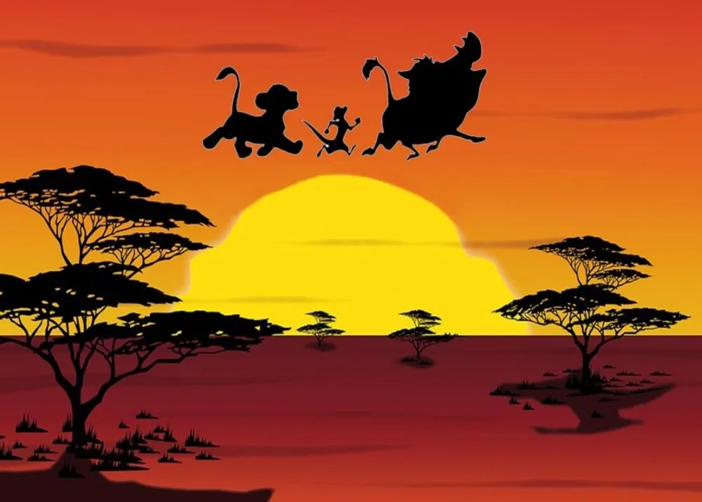 

lion birthday party baby child photo background photography backdrops quality vinyl