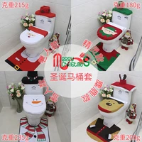 santa claus toilet cover santa claus toilet cover floor mat water tank cover tissue cover