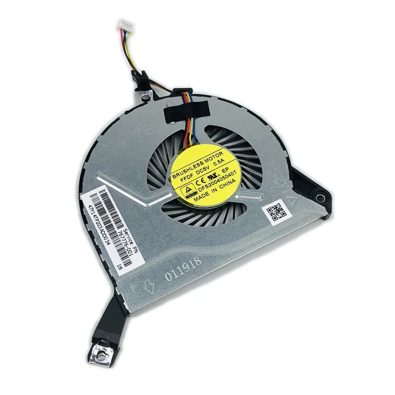 Новый оригинальный вентилятор ЦП для HP Pavilion 14 V 15 P K P261NE 17 F P105nr TPN Q140 Q143 охлаждающий
