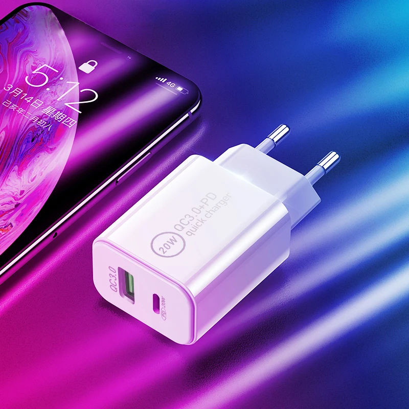 

USB-адаптер для быстрой зарядки, 2 порта