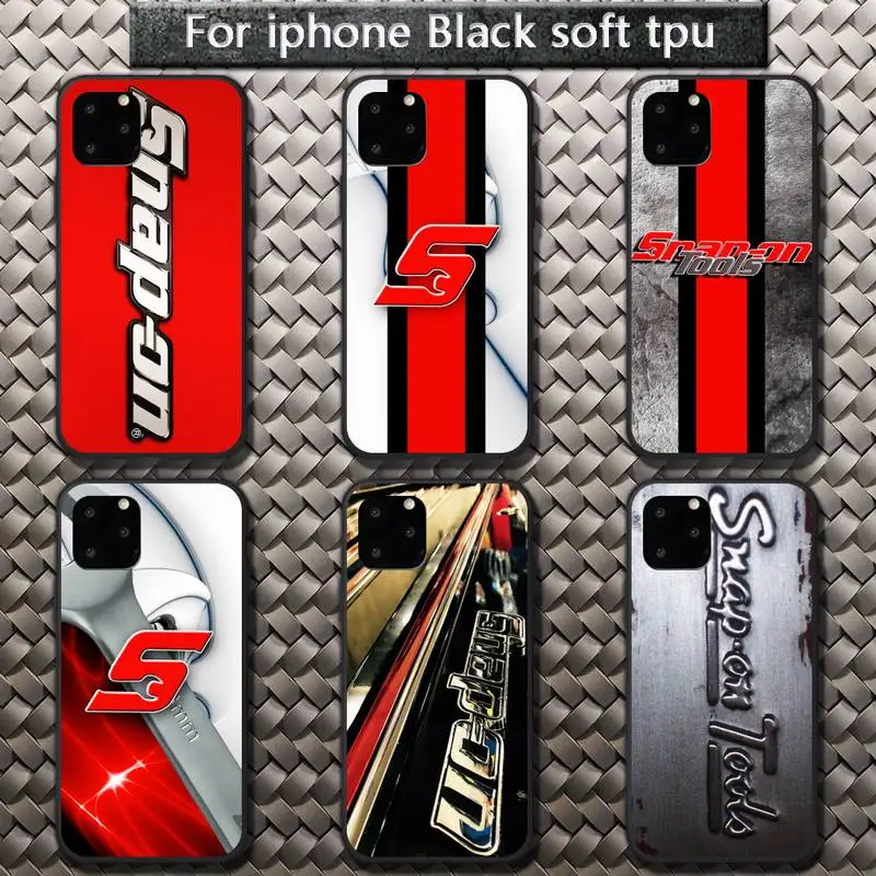 

Snap-ons tool logo Phone Case for iPhone 8 7 6 6S Plus X 5S SE 2020 XR 11 12 Pro mini pro XS MAX