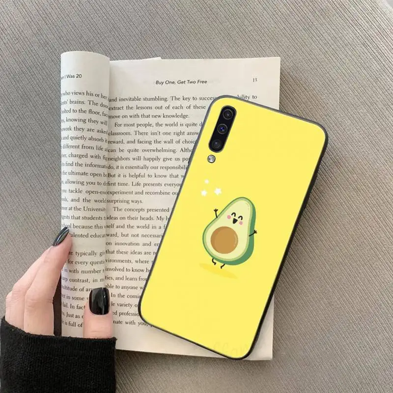 

Fruit Avocado cute green Phone Case For Samsung galaxy S 7 8 9 10 20 edge A 6 10 20 30 50 51 70 note 10 plus