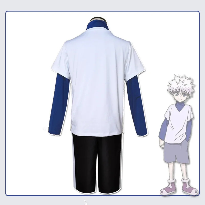 Костюм для косплея Hunter x Killua Zoldyck мужской костюм на Хэллоуин |