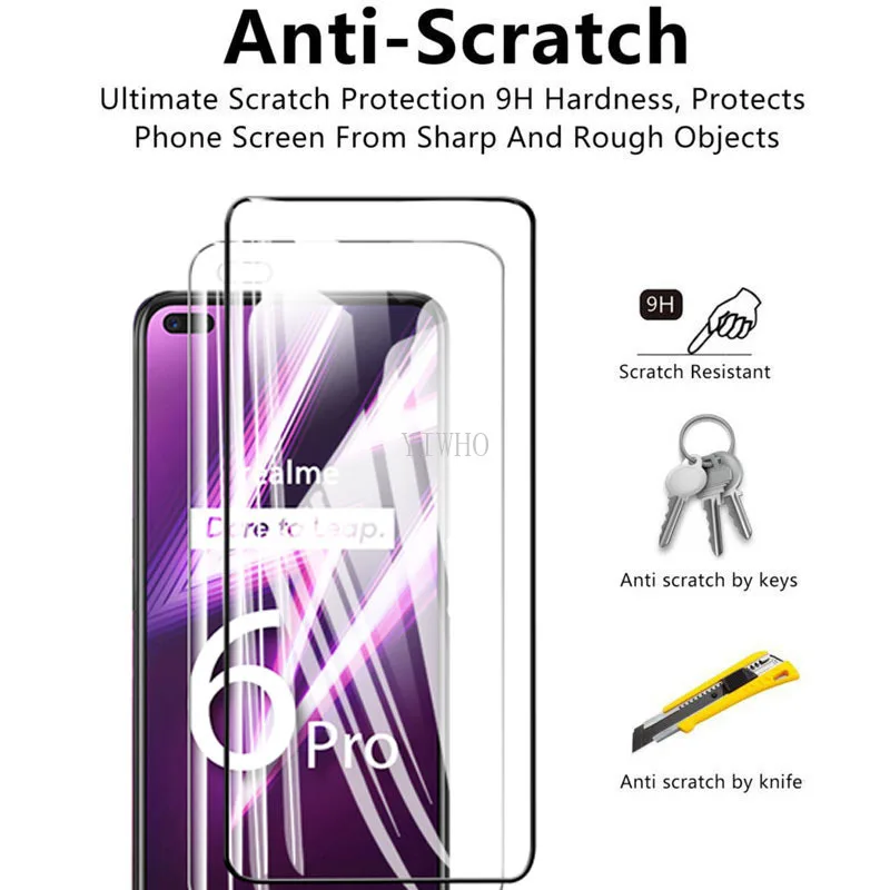 Case on Realme 6 Pro Camera Protector Glass for Oppo Realmi Realmy 6Pro shield 6 i 6i Back Lens Screen Protectors Safety Film