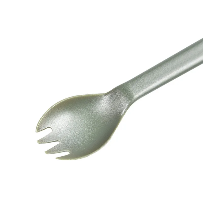 Новинка 5 шт. 3 в 1 вилка для кемпинга и пикника оптовая продажа из ПВХ ложка