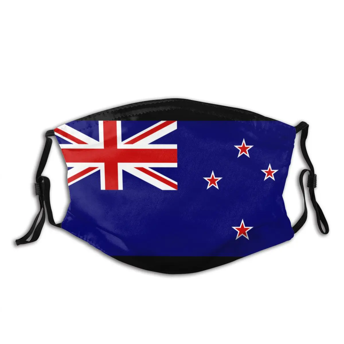 

New Zealand Flag Face Msak With Filter