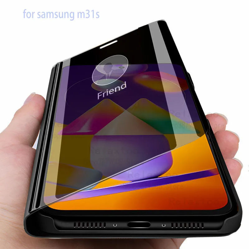 

for samsung m31s a12 case smart mirror phone case for samsung galaxy m31s m 31s a02s a 12 02s cover coque on galaxy m 31 s cases