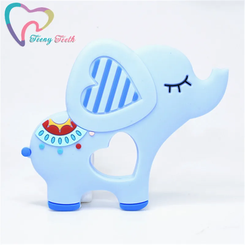 5 шт. Силиконовые Прорезыватели для зубов в виде слона | Украшения и аксессуары