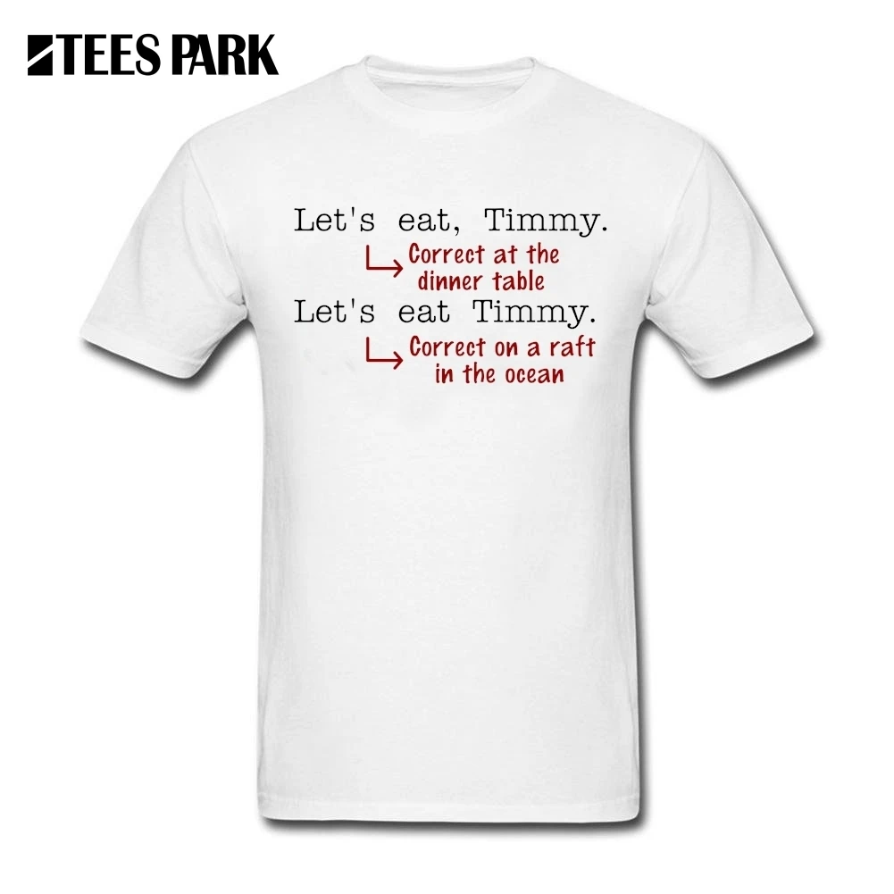 Мужские летние футболки с коротким рукавом забавные пунктуационные