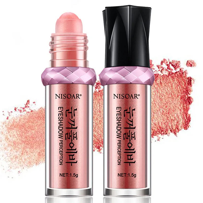 16 цветов макияж блестящие тени для век шарики Косметика Мерцающая пигментная