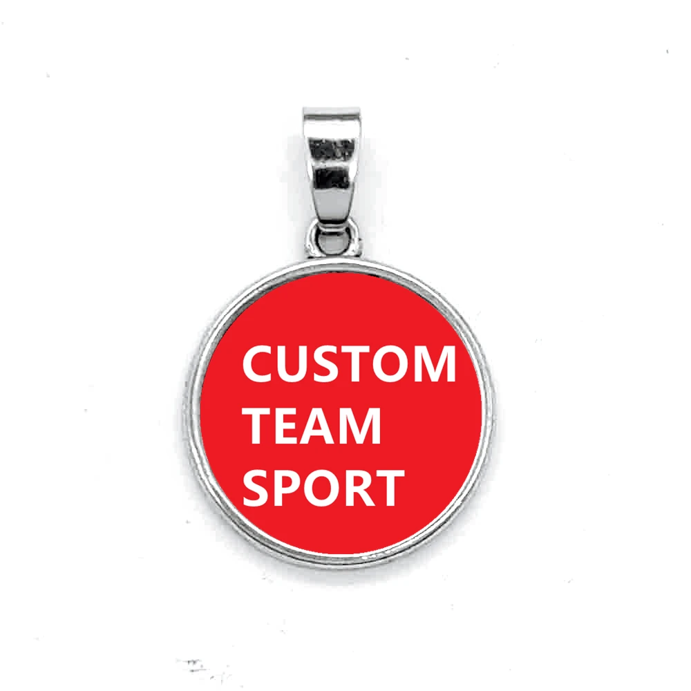 

Picture Custom Fashion Jewelry University Sport Pendant Fit Bracelet DIY Dangle Charms Women Gifts