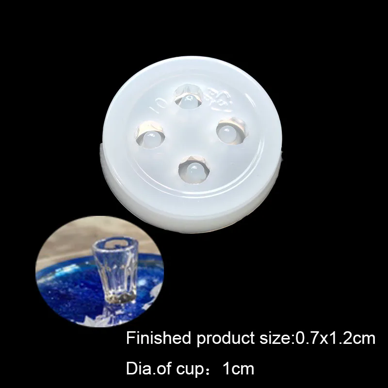 1 шт. кувшин в виде бутылки с цветами чашка Expoxy ювелирные изделия подвески