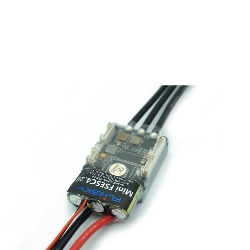 Мини радиатор Flipsky c4.20 50A ESC на базе VESC с алюминиевым анодированным радиатором для