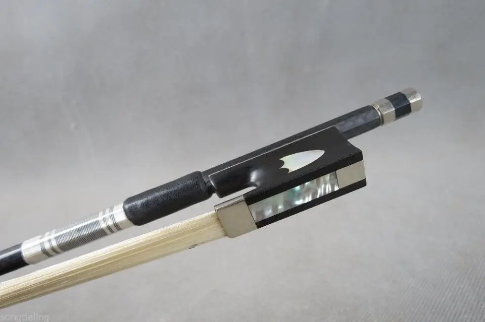 

1pcs of perfect plaid Carbon Fiber professional Violin bow 4/4 #5926