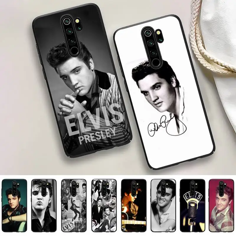 

Elvis Aron Presley Phone Case For Redmi 9 5 S2 K30pro Silicone Fundas for Redmi 8 7 7A note 5 5A Capa