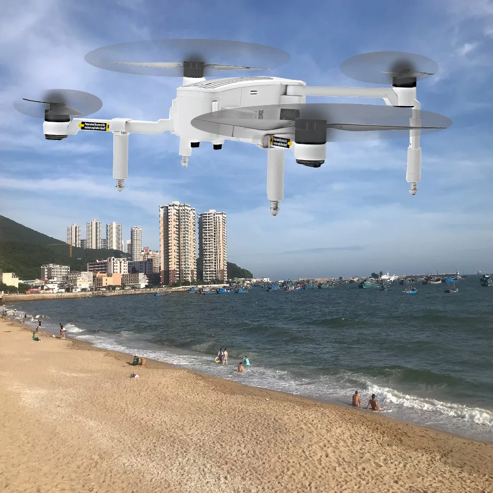 Hubsan H117S Zino gps 5,8G 1 KM brazo plegable FPV con cardan UHD 4 K cardan de 3 ejes Радиоуправляемый Дрон Квадрокоптер RTF de alta velocidad