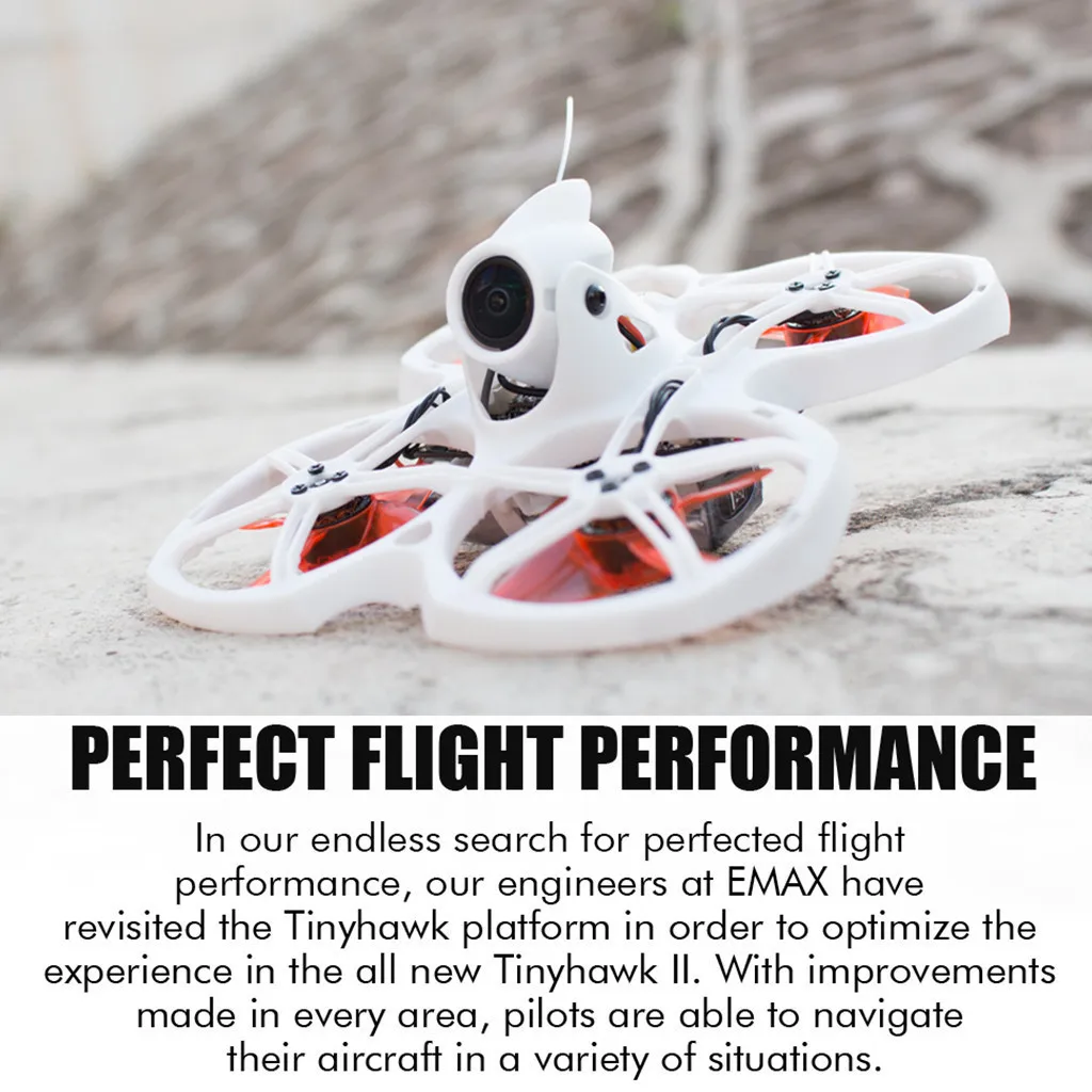 EMAX Tinyhawk 2 RTF FRSKY 1 2s светодиодный 200 мВт Runcam Nano Камера гоночный FPV Дрон пуш ап на Аван