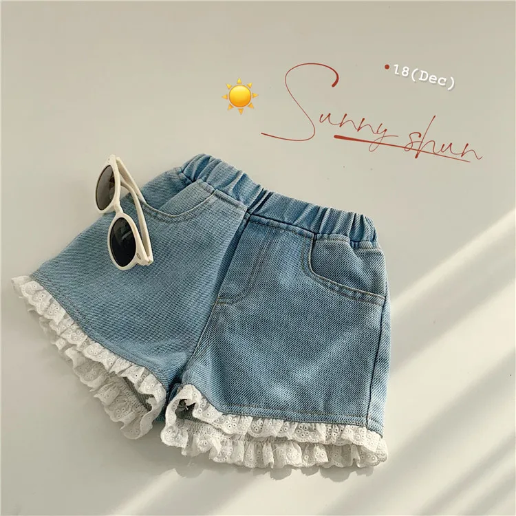 

Baby Girl Denim Shorts 2020 Spring Summer Kids Girls Casual Denim Short Pants Children's Girls Solid Casual Shorts Baby Clothes
