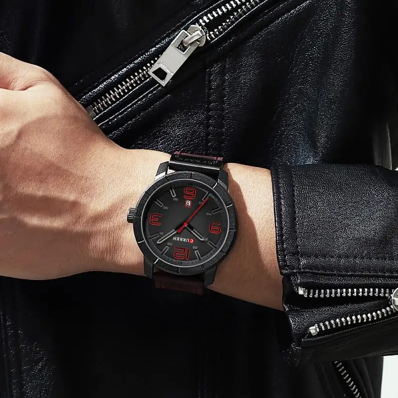 

CURREN Men Watch 2020 Top Luxury Brand Analog Military Business Wristwatch Date Men Quartz Watch Mens Hour Erkek Kol Saati Gift