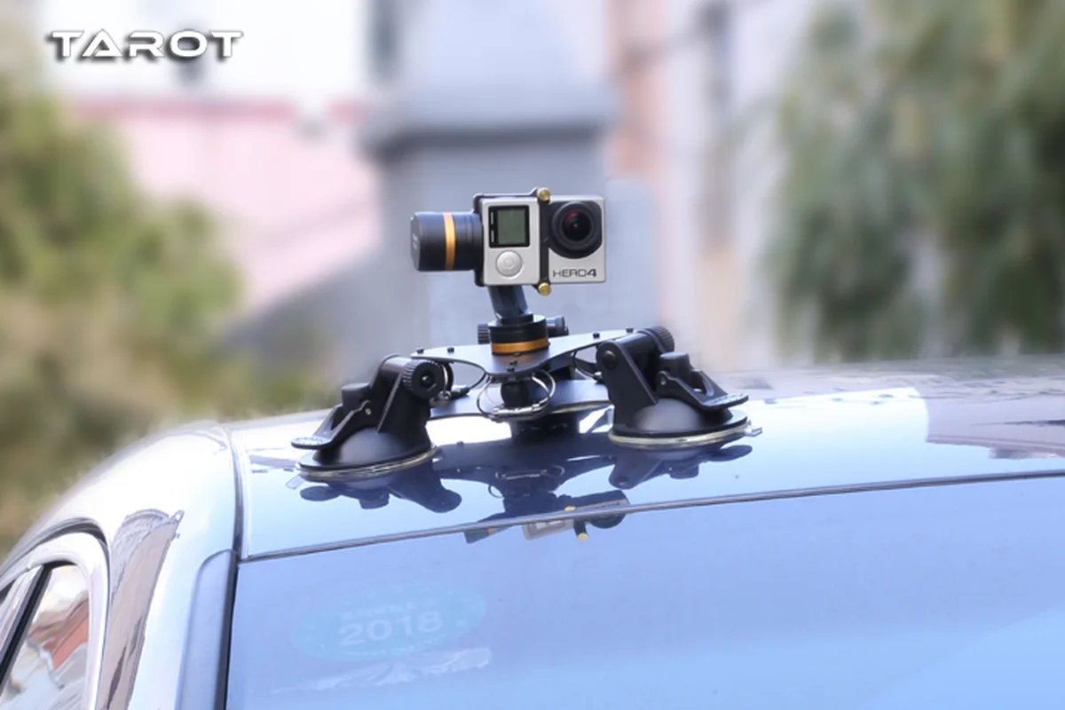 Tarot ZYX T-DZ 3-Axis Metal Camera Gimbal Stabilizer Car Mounted PTZ TL3T03 for GOPRO HERO 3/3+/4 Action Sport | Электроника